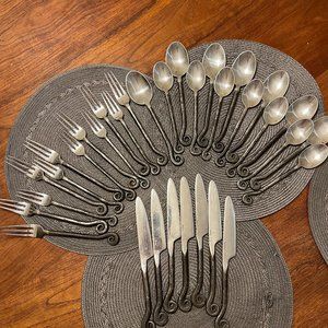 Fiddlehead by Pottery Barn - Stainless Steel Flatware - Harry Potter Style!